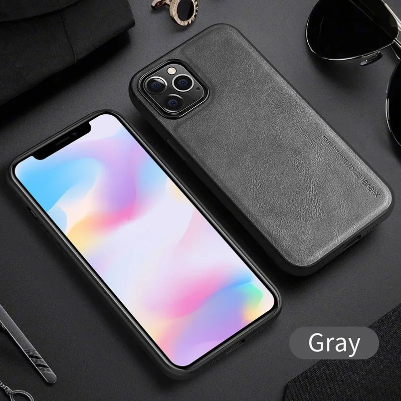 Leather phone case