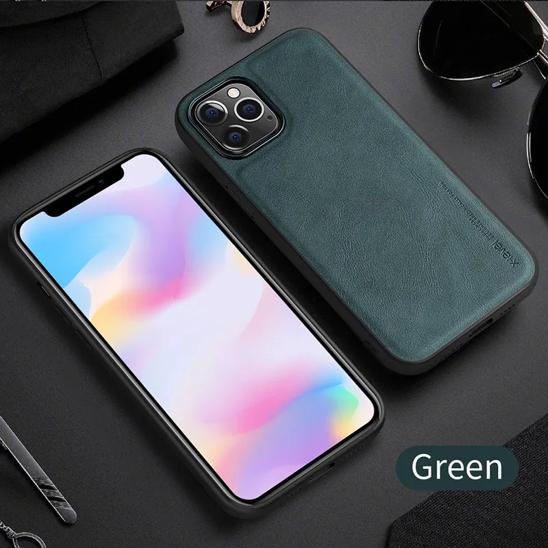 Leather phone case
