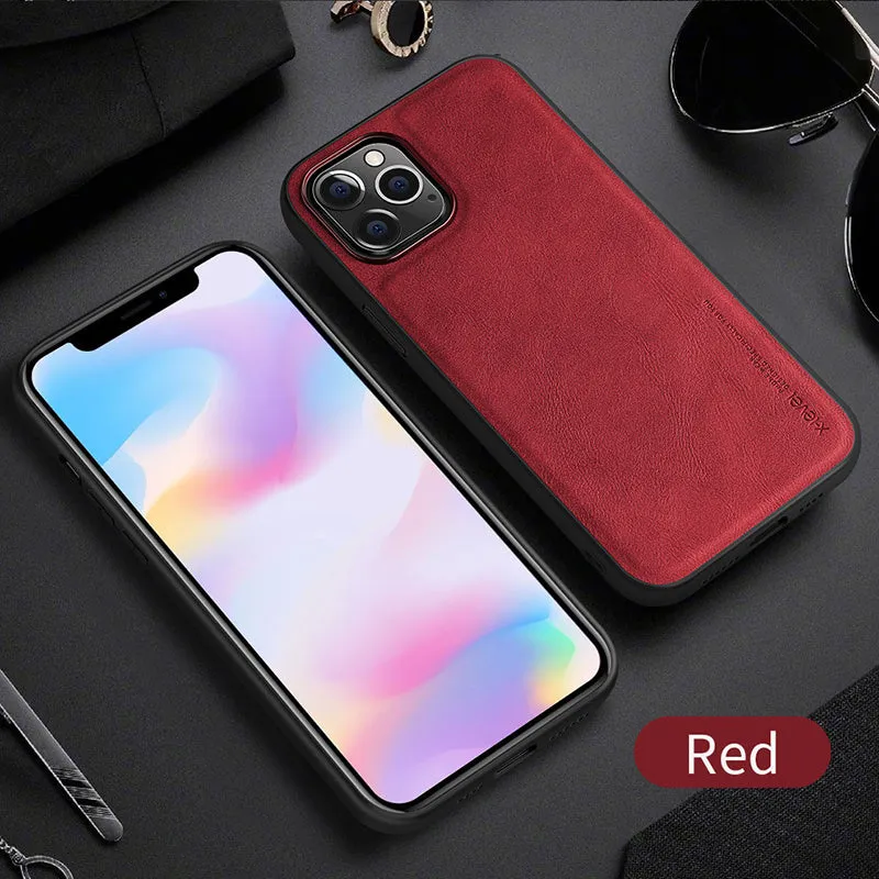 Leather phone case