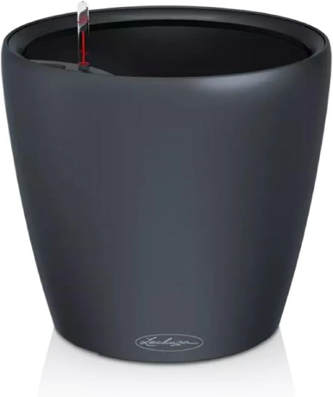 LECHUZA - Classico Color LS Planter with Irrigation System Diameter 28 x 26 cm Slate Grey 14271