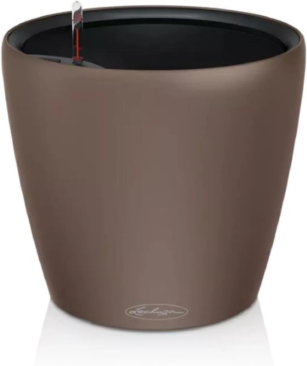 Lechuza Classico Colour LS 35 Large Indoor Flower Pot Nutmeg 14283