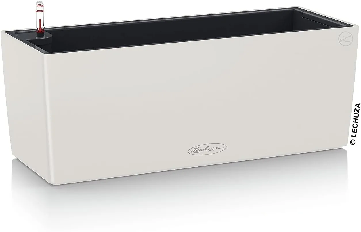 Lechuza Planter with Under-Irrigation System, Light Grey, 50