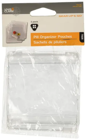 Lewis N. Clark Pill Organizer Pouches