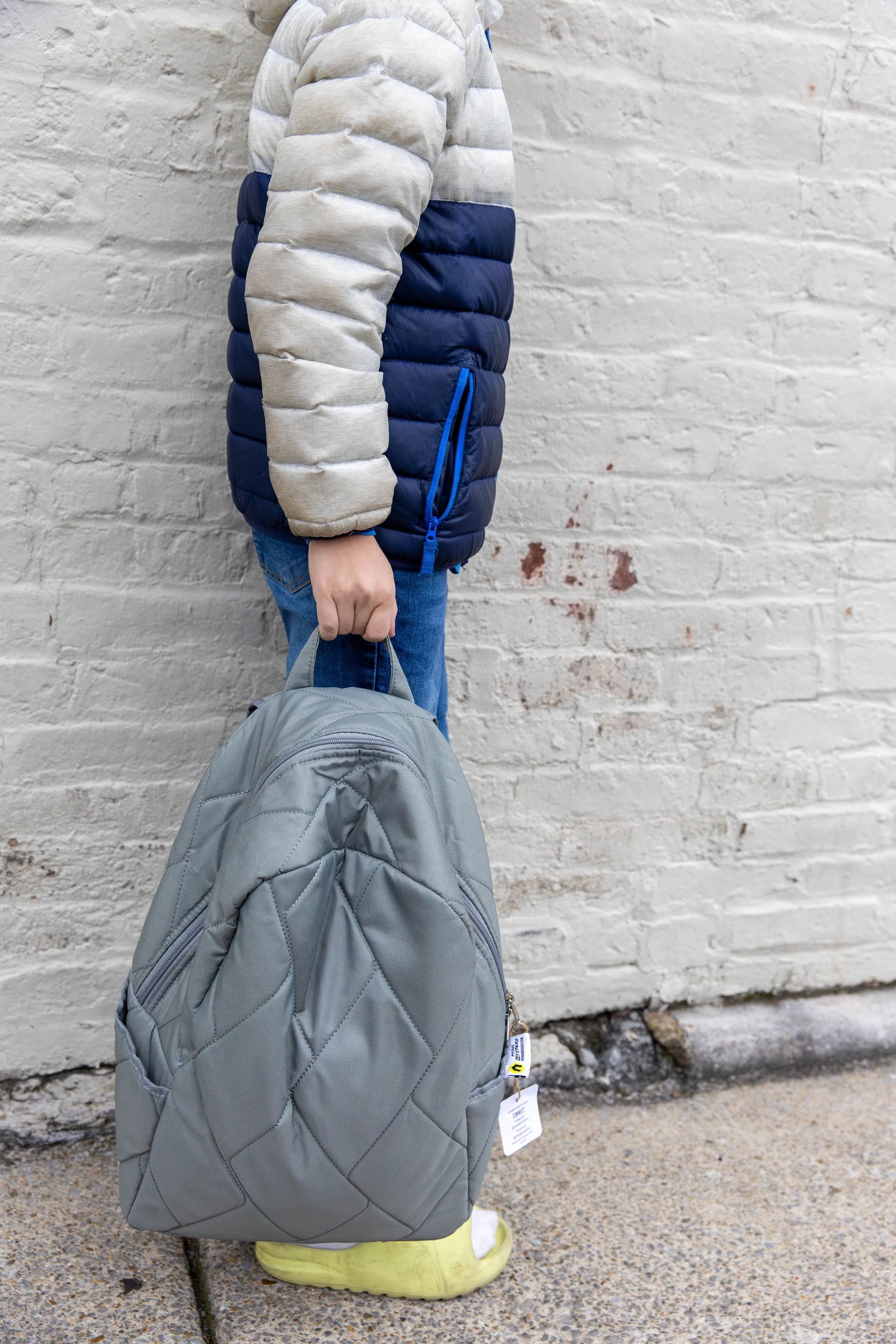 Light Gray Backpack