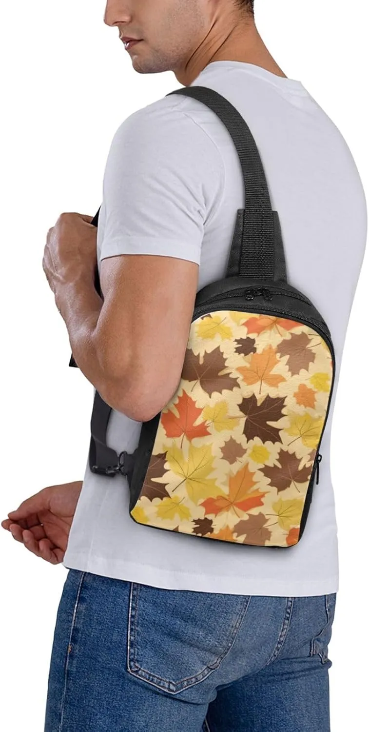 Lighthouse Seaside Casual Crossbody Backpack Sling Bag Lightweight Chest Bag Daypack Shoulder Bag For Men Women