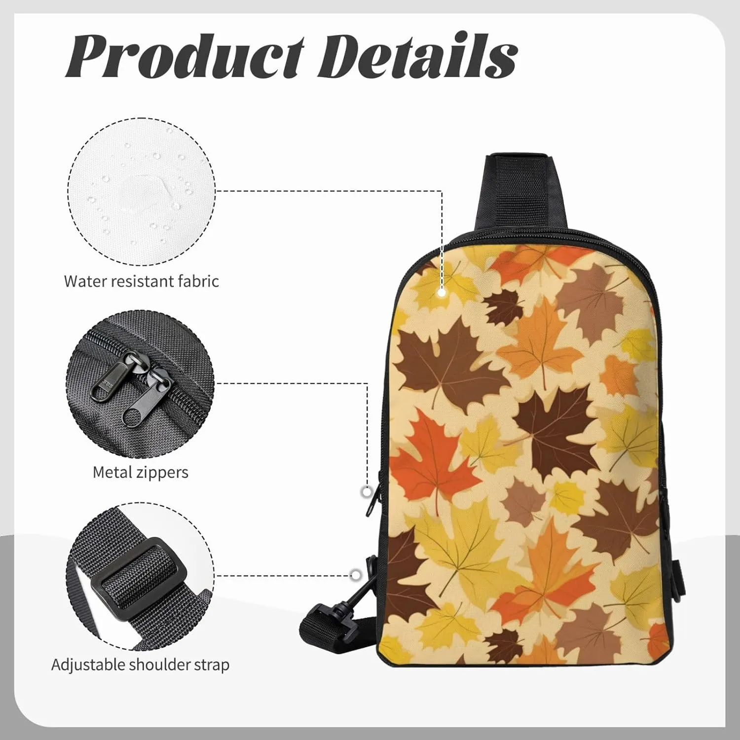 Lighthouse Seaside Casual Crossbody Backpack Sling Bag Lightweight Chest Bag Daypack Shoulder Bag For Men Women