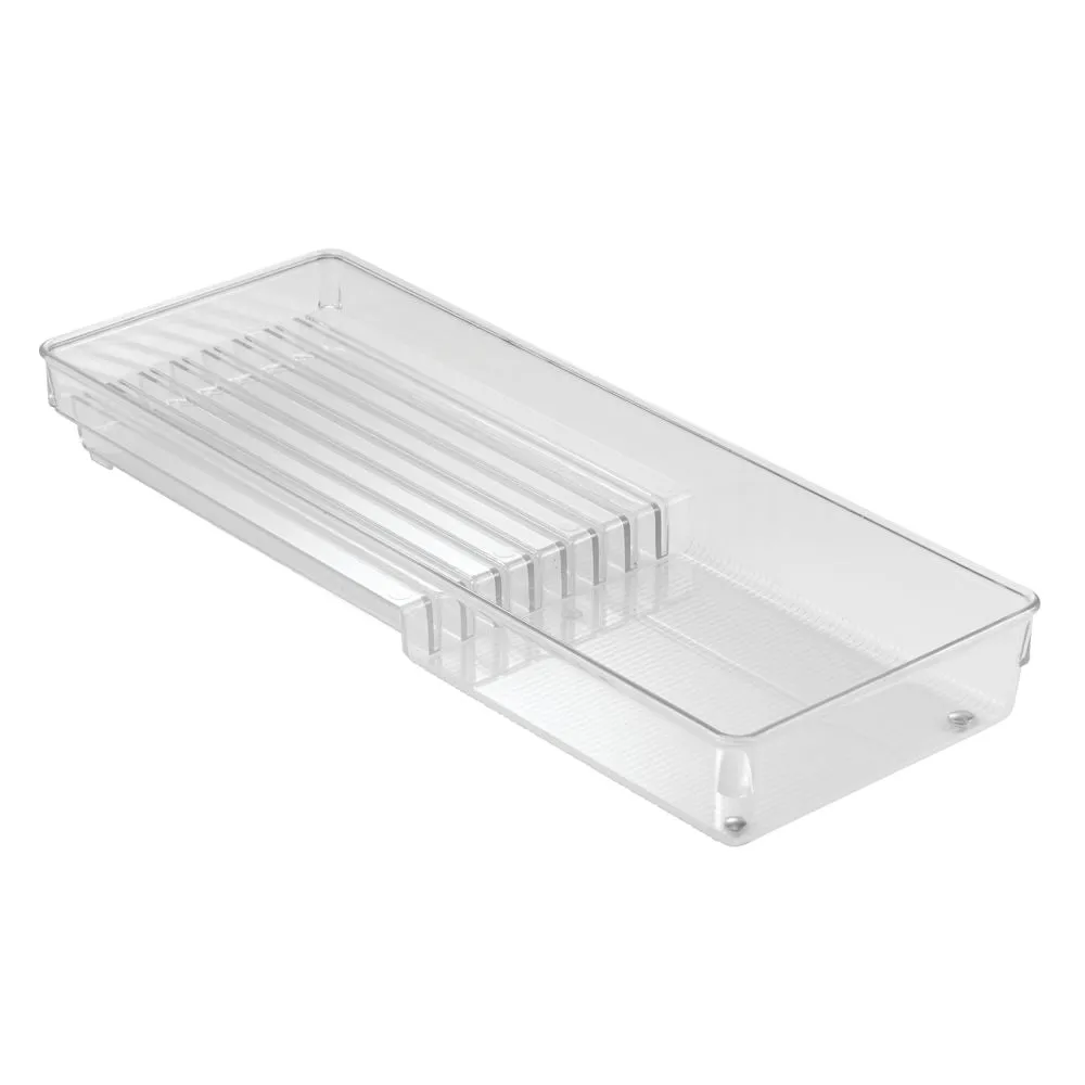Linus Kitchen Knife Storage Drawer Organizer - Clear