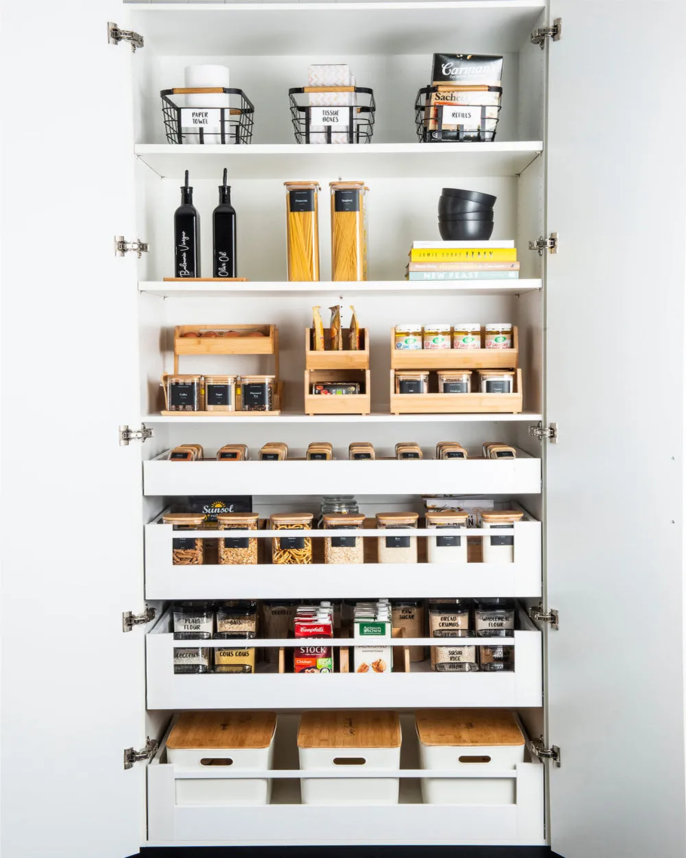 Little Storage Bamboo Festive offer Stackable Organizer Large Tailored selection