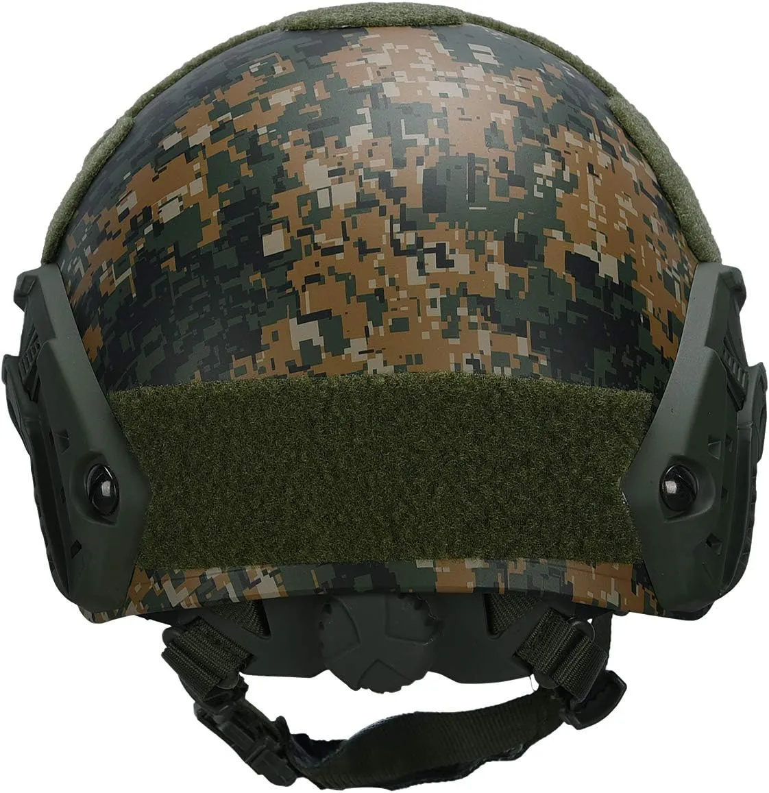 LOOGU Fast Base Jump Tactical Helmet for Airsoft with 12-in-1 Headwear