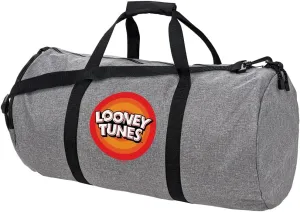 Looney Tunes Circle Logo Lightweight Duffel Bag for Sports and Gym Packable for Travel