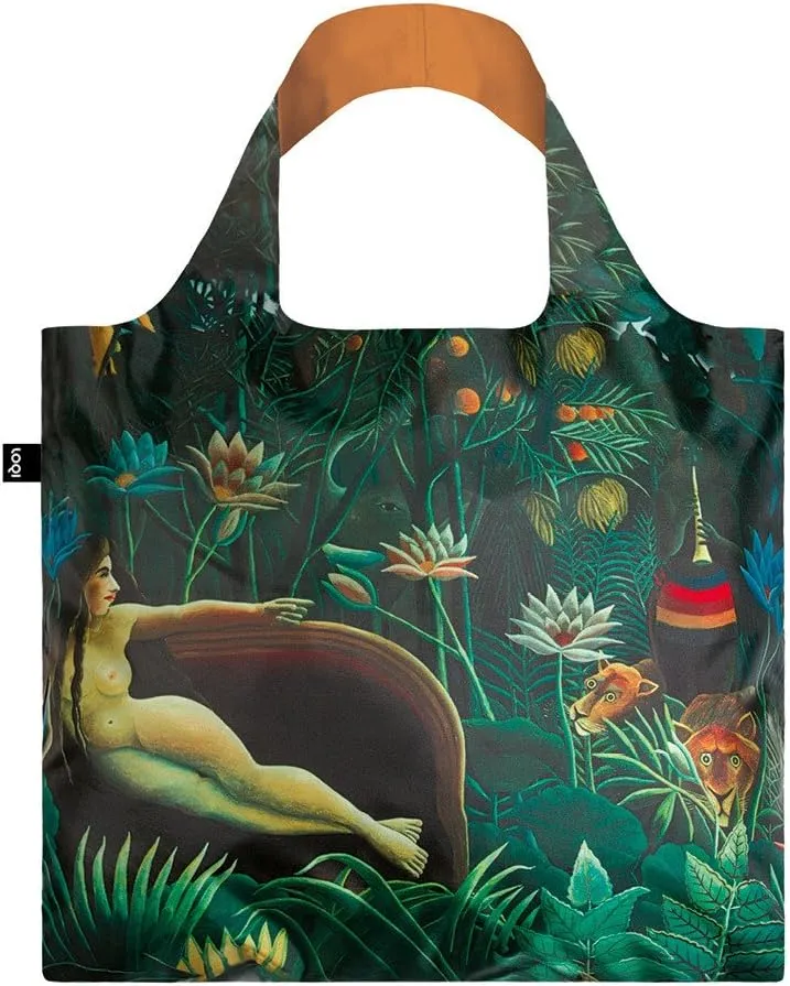 LOQI Museum Henri Rousseau's the Dream Reusable Shopping Bag, Multicolored