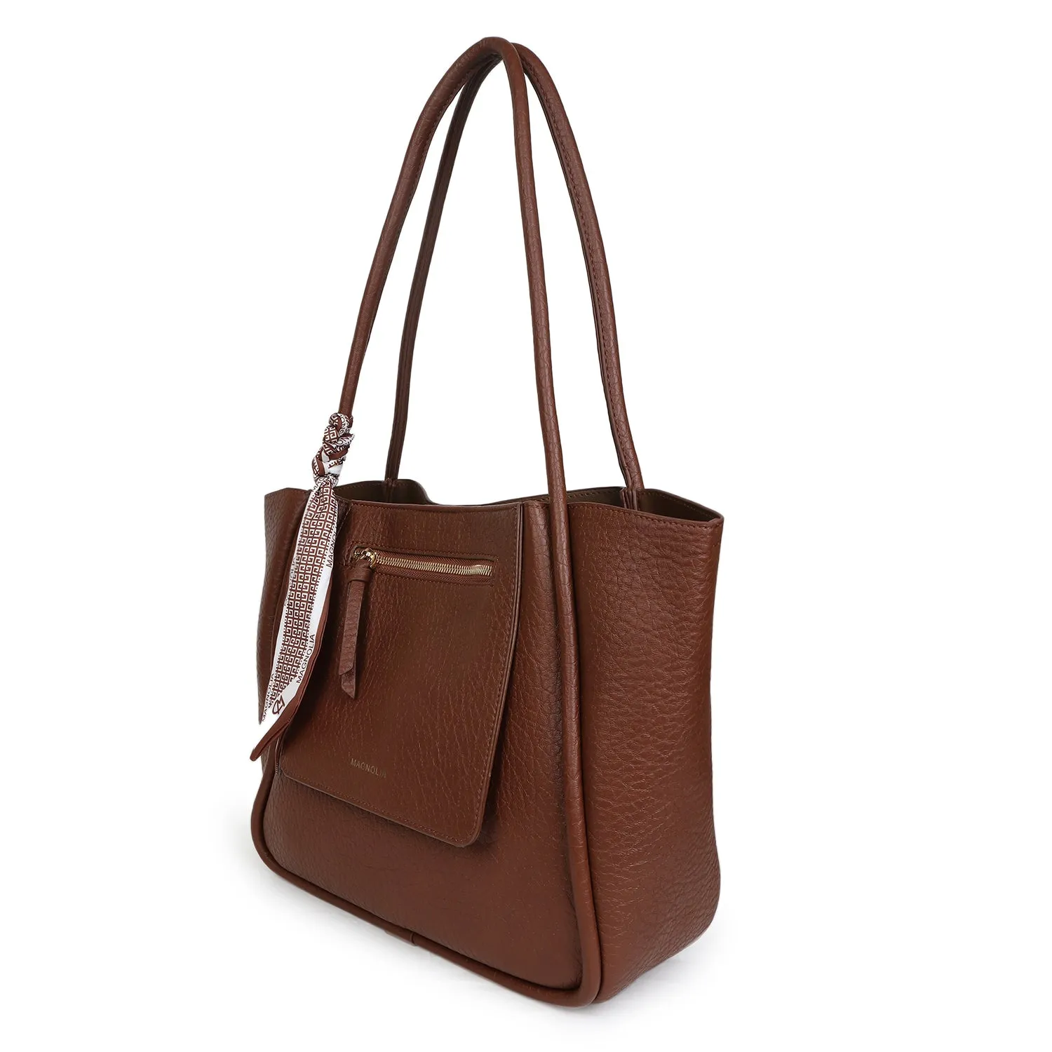 Magnolia Michela Medium Tote Bag Brown