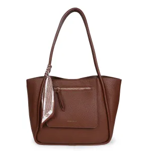 Magnolia Michela Medium Tote Bag Brown