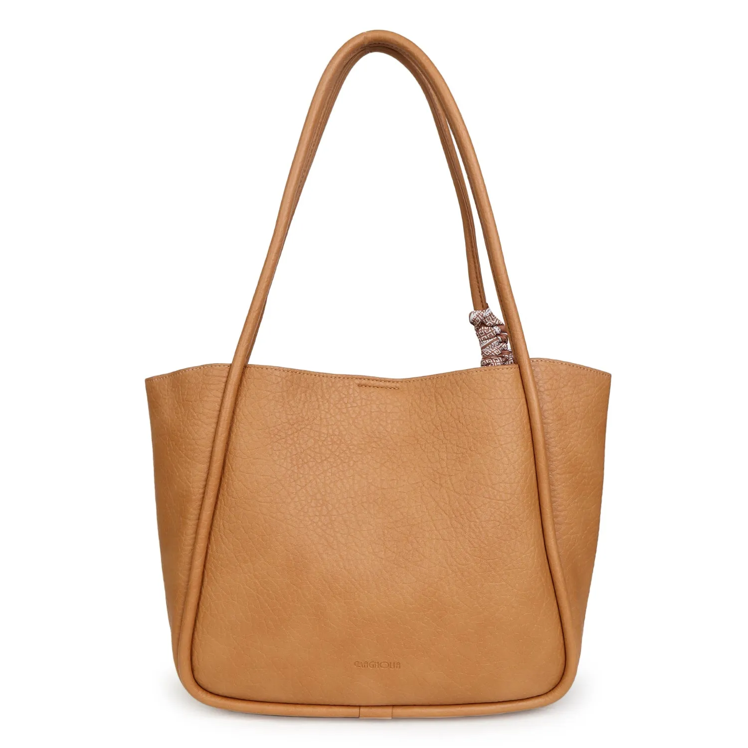 Magnolia Michela Medium Tote Bag Tan Brown