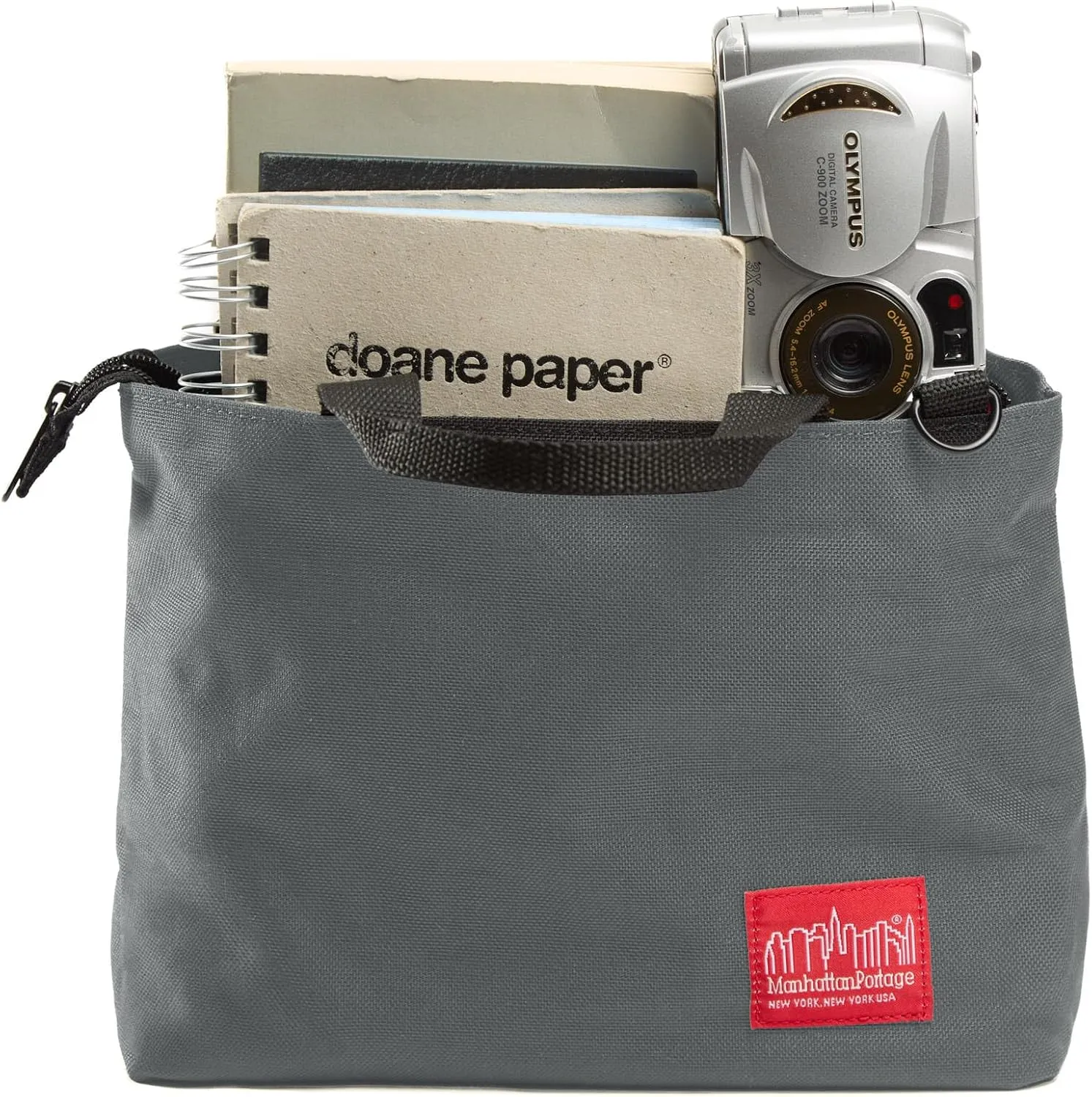 Manhattan Portage Remsen Street Tote (Ver.2) With Removeable Shoulder Strap And Spacious Main Zipper Compartment