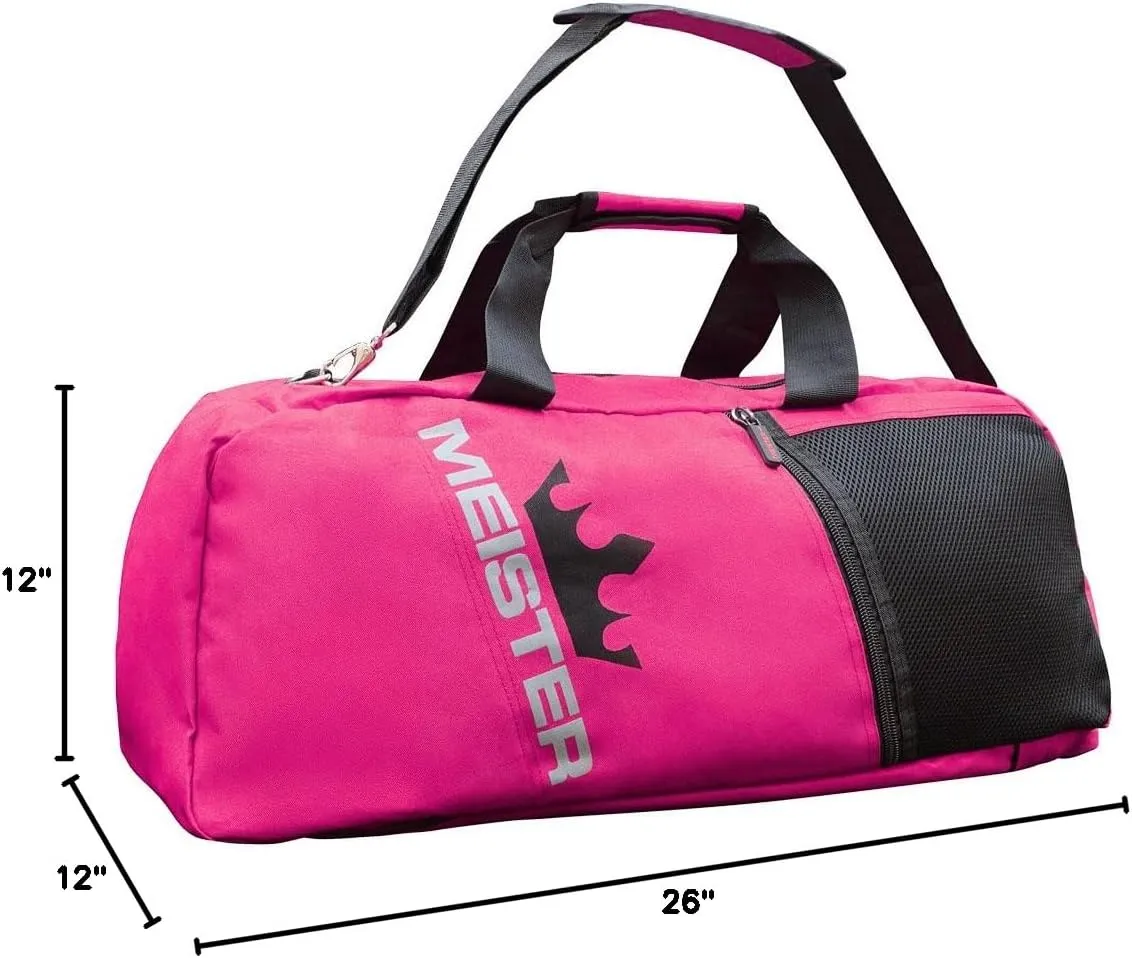 Meister Vented Convertible Duffel/Backpack Gym Bag - Ideal Carry-On