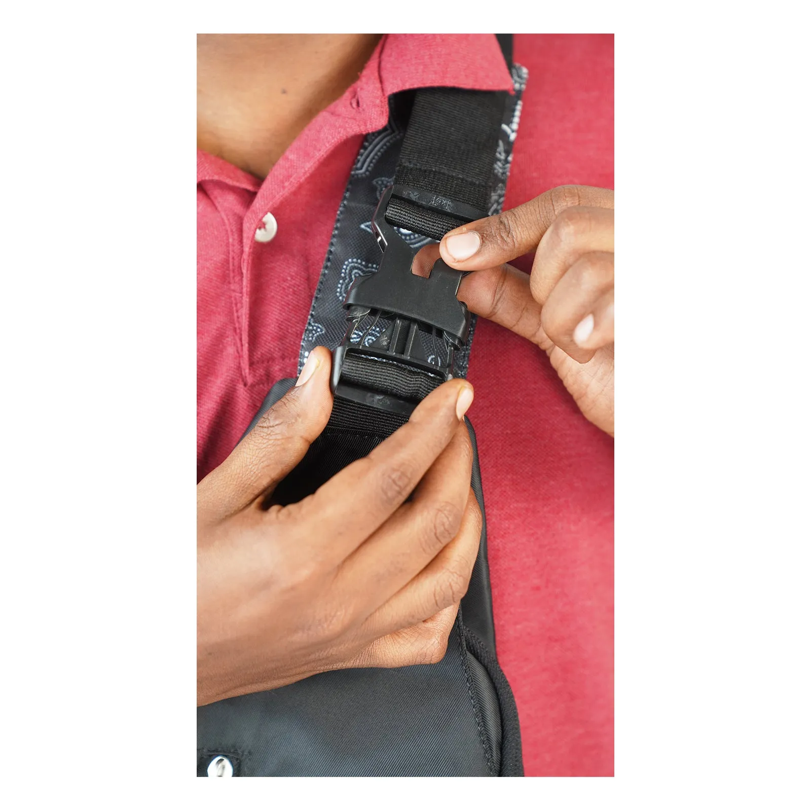 Mike Wilder Cross Body Sling Bag - Black