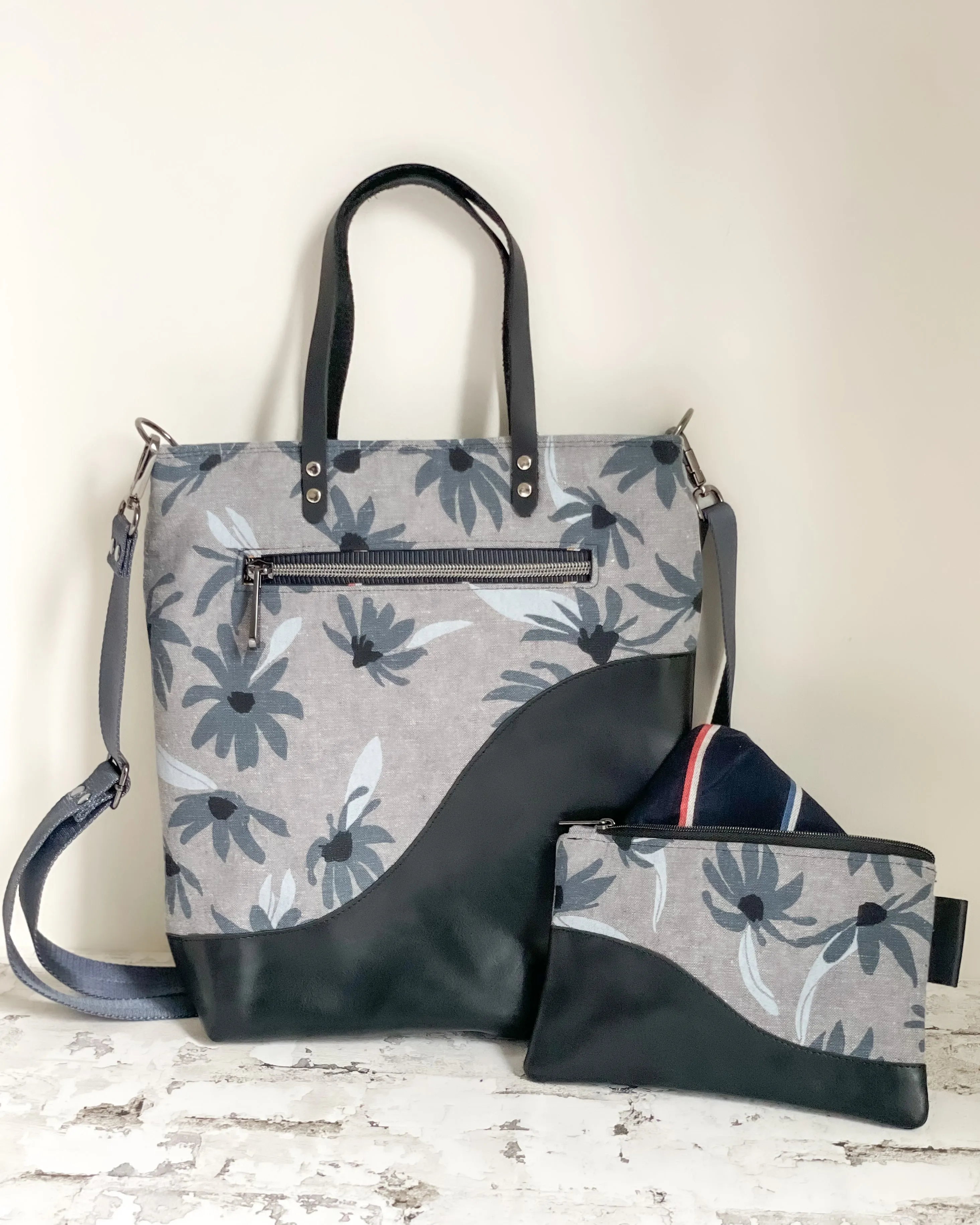 Minimalist Curve Crossbody Tote