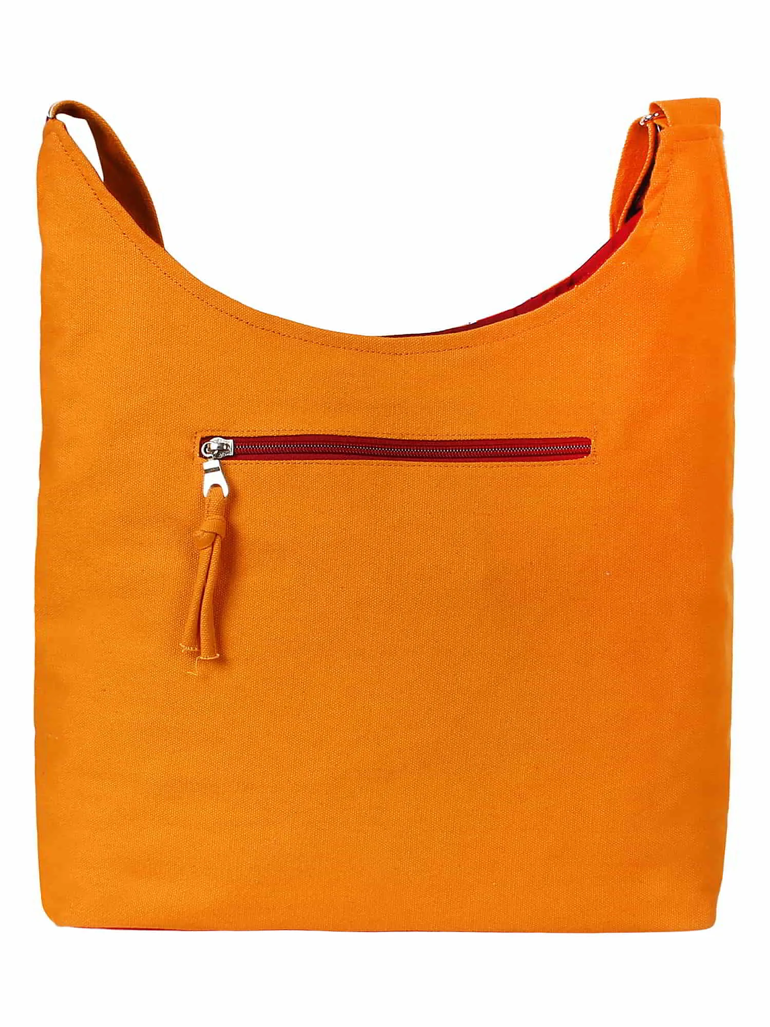Motley Striped Cotton Sling Bag