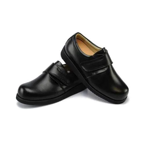 Mt. Emey 9502 Black (9E Width) - Men's Extra-depth Dress Shoes