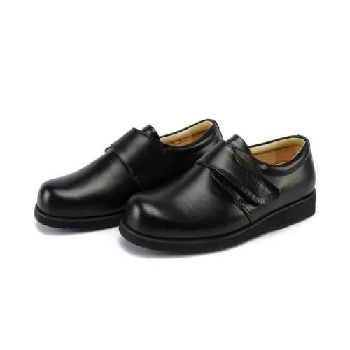 Mt. Emey 9502 Black (9E Width) - Men's Extra-depth Dress Shoes
