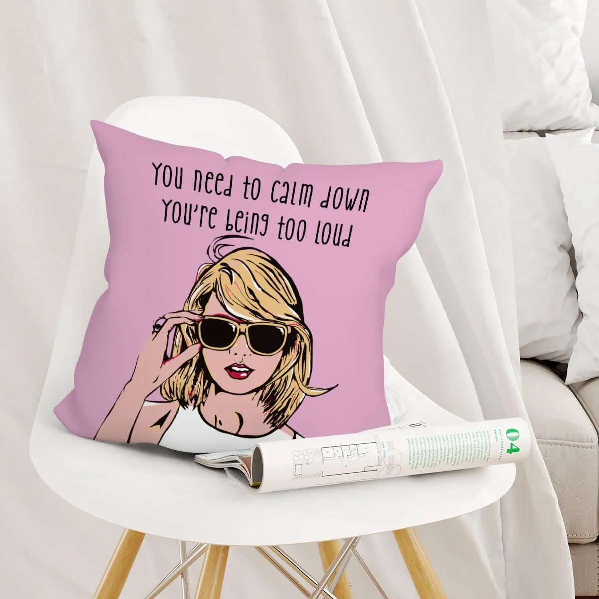 Music Merch Pillow Covers Music Gifts Country Concert Merchandise Throw Pillow Covers Funny Pillow Cases Cushion Covers Album Inspired Gift for Music Fans Friend Home Car Sofa Couch Decorations