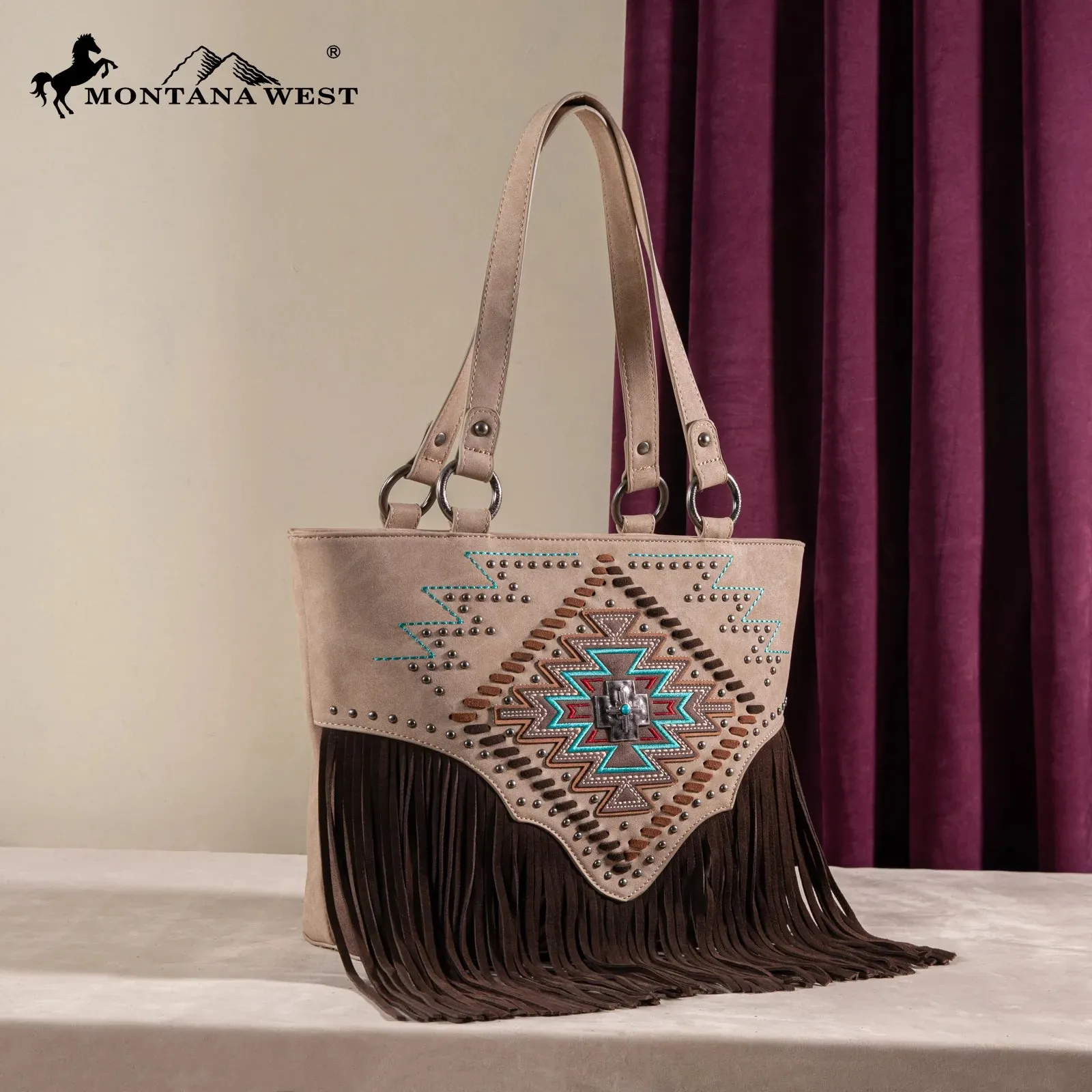 MW Embroidered Carry Tote