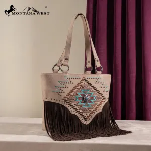 MW Embroidered Carry Tote