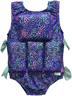 My Pool Pal Girl's Swimwear Flotation Life Vest Swimsuit - 79303