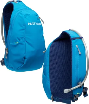 Nathan Limitless 8L Hydration Sling, Two Side Pockets & Small Zipper Stash Pocket for Essential Storage, Breathable & Moisture Wicking