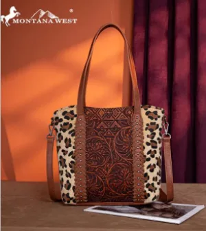 NEW DROP Montana West Tooled Collection Concealed Carry Tote/Crossbody