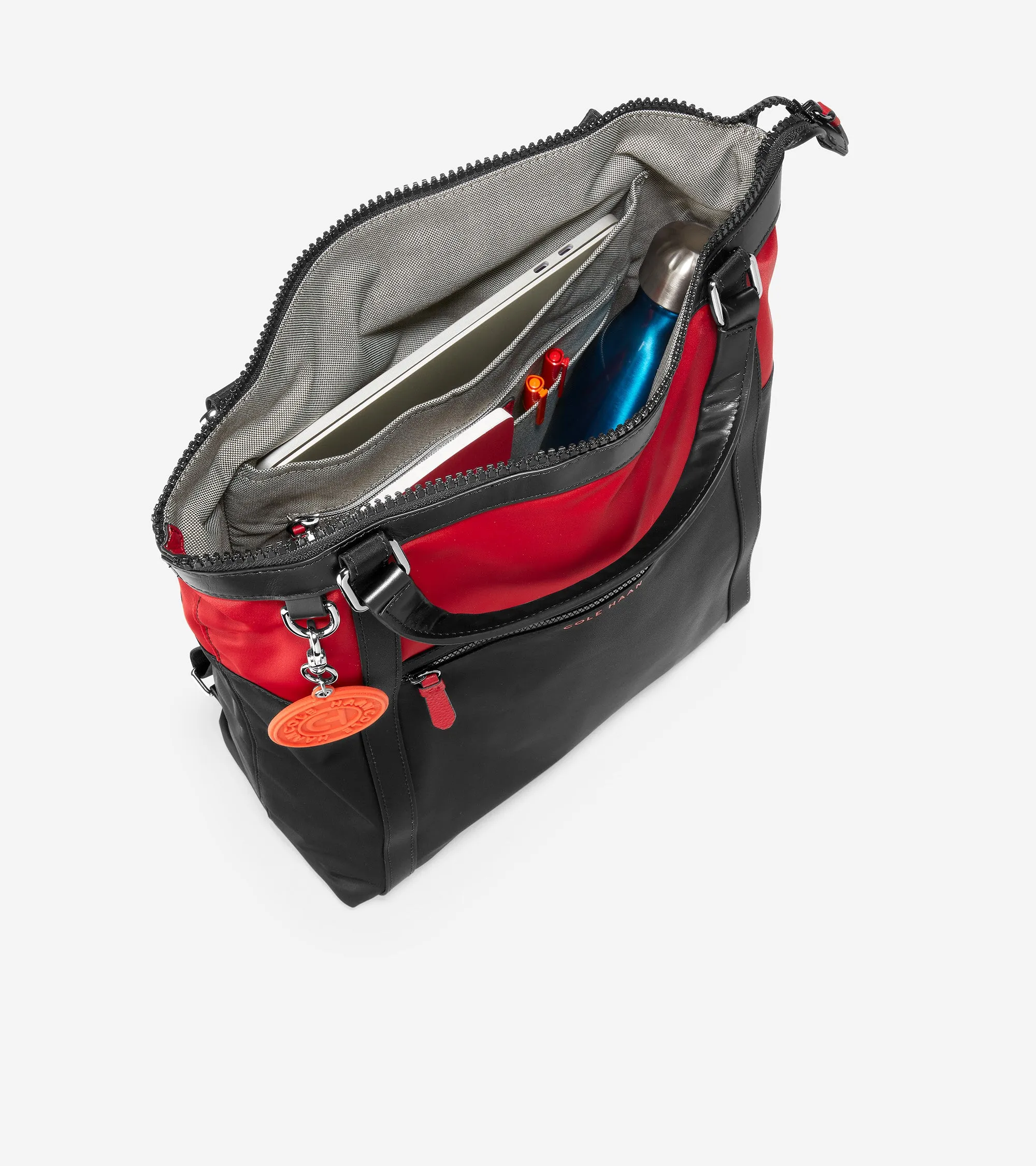 Nylon Convertible Backpack Women's