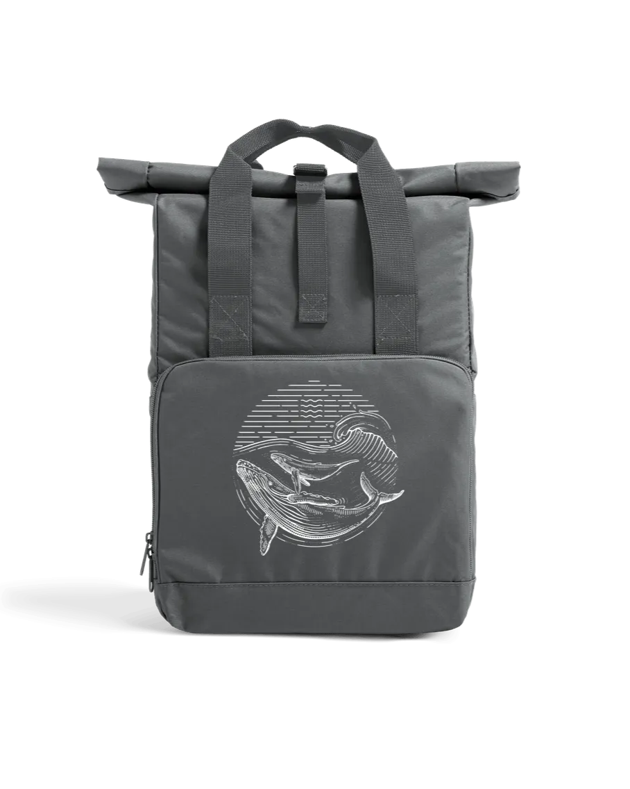 Ocean Guardians Recycled Roll-Top Backpack