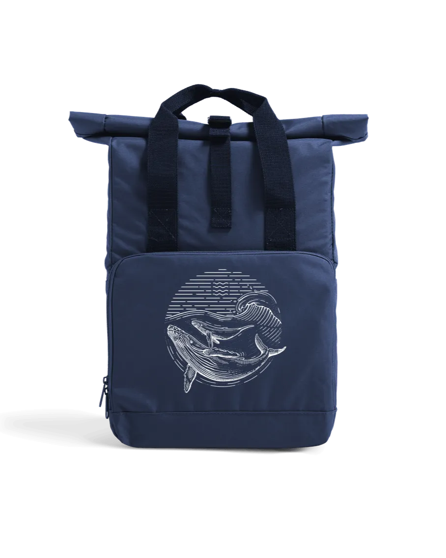 Ocean Guardians Recycled Roll-Top Backpack