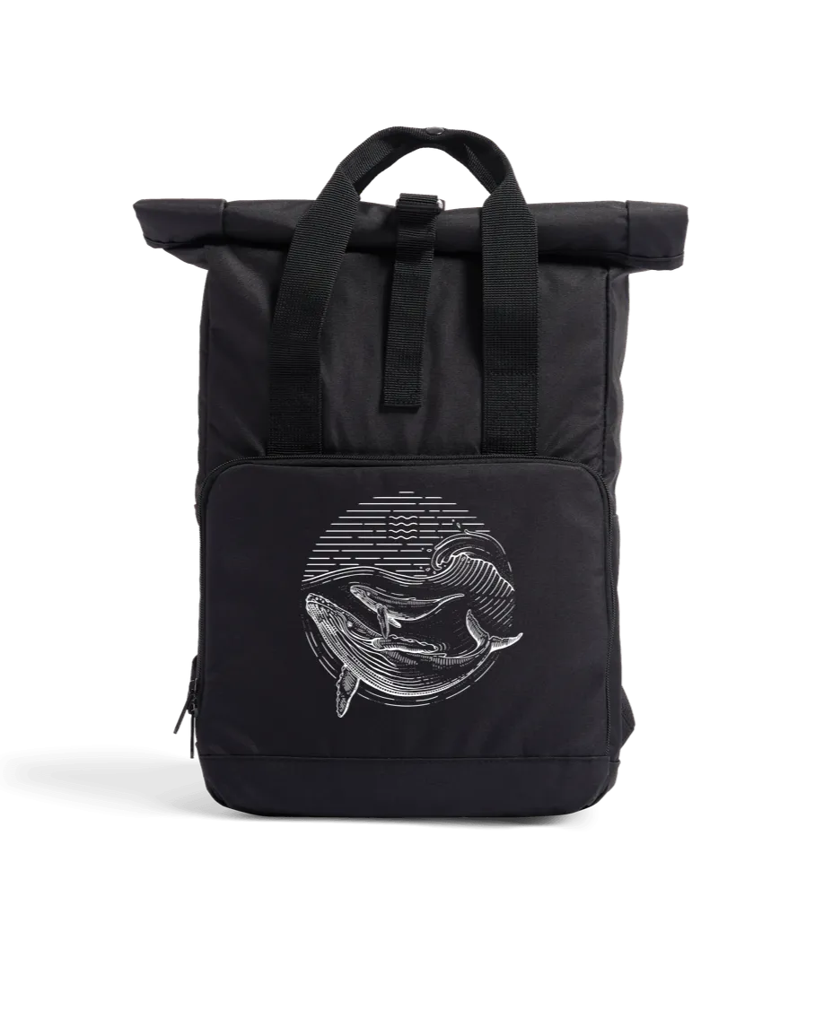 Ocean Guardians Recycled Roll-Top Backpack