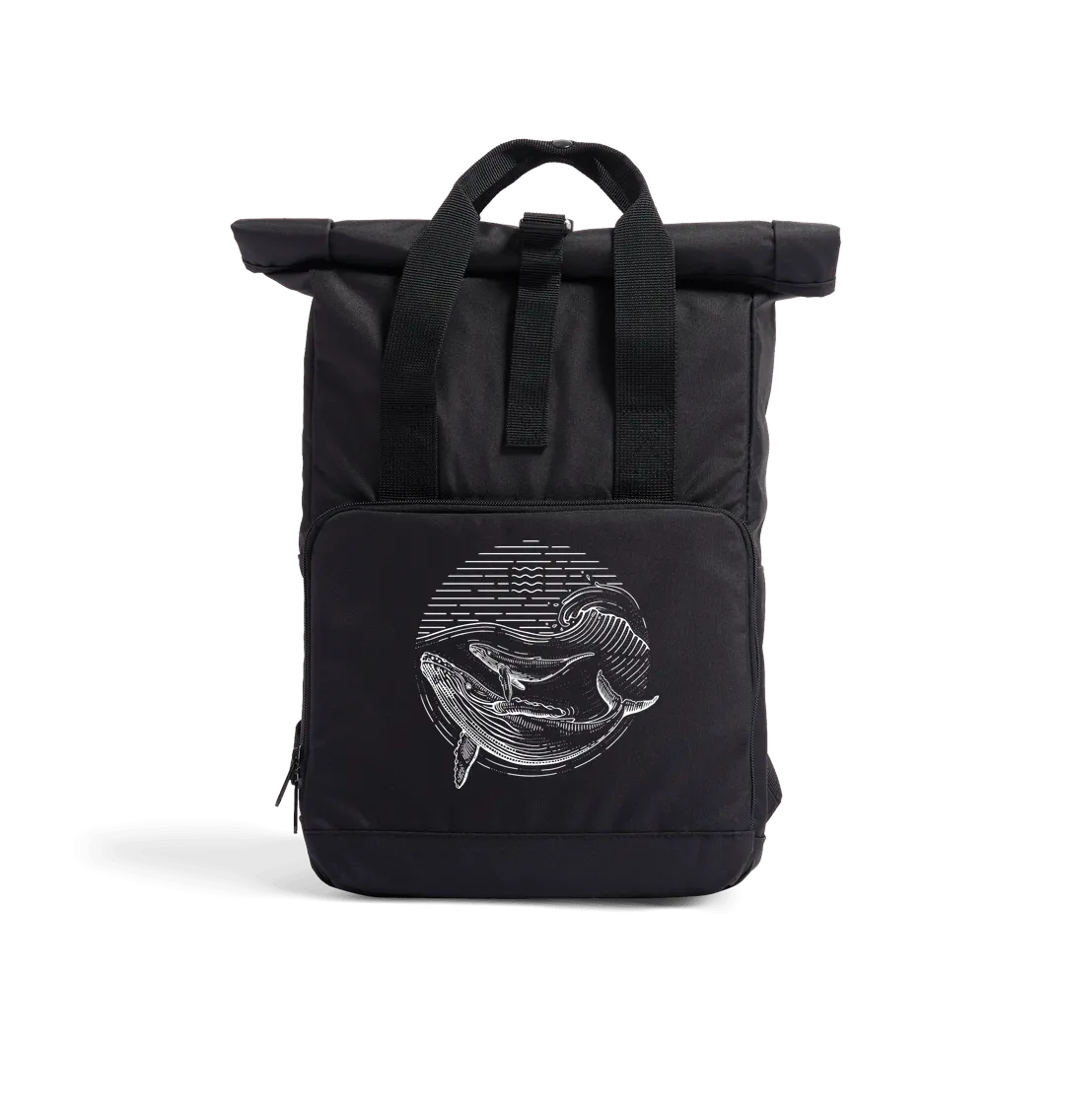 Ocean Guardians Recycled Roll-Top Backpack