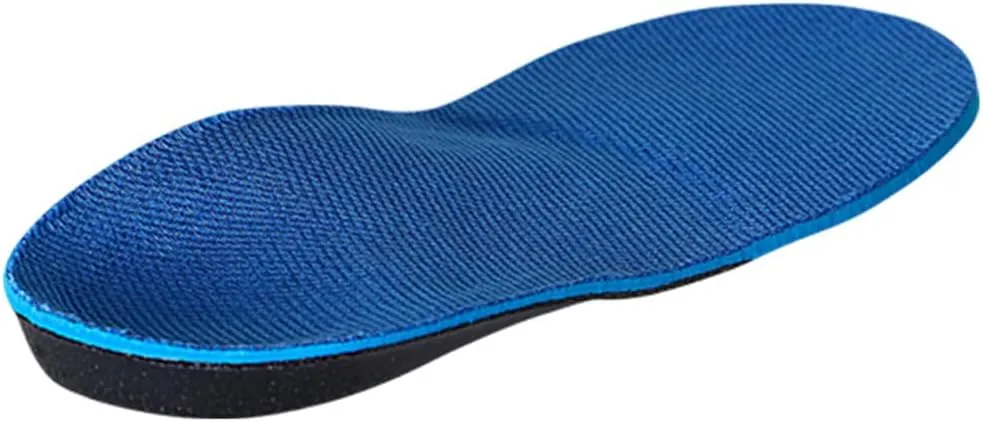 Orthofeet Arch Support Orthotic Inserts Plantar Fasciitis Heel Pain Relief Insoles for Women Biosole-Gel Sport, Size 8