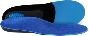 Orthofeet Arch Support Orthotic Inserts Plantar Fasciitis Heel Pain Relief Insoles for Women Biosole-Gel Sport, Size 8