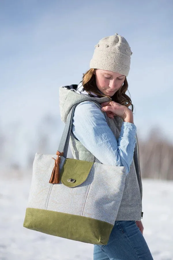 Paper Pattern - Explorer Tote Pattern by Noodlehead