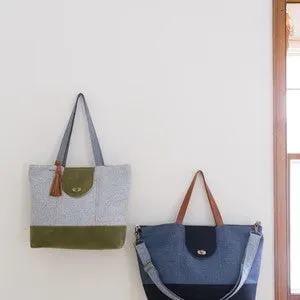 Paper Pattern - Explorer Tote Pattern by Noodlehead