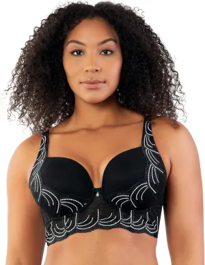 PARFAIT Pearl P6091 Women's Longline Plunge Full Busted Bra