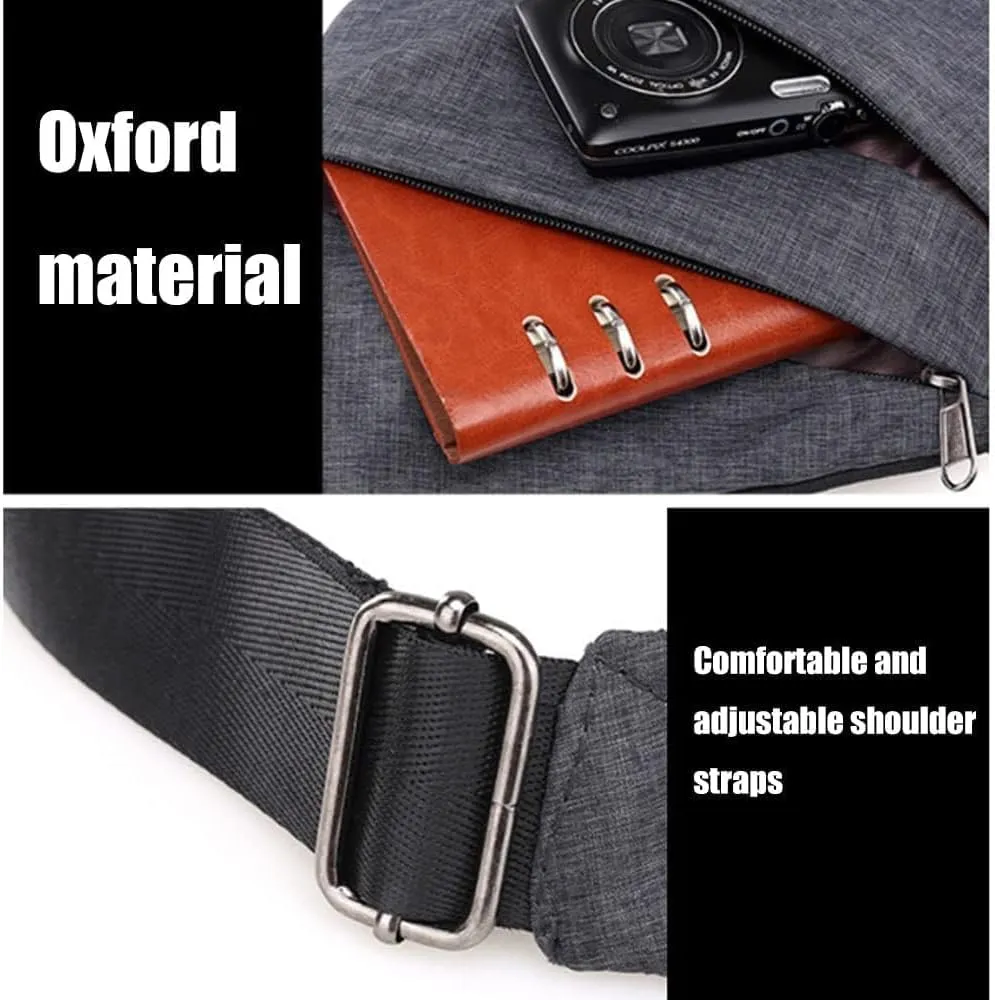 Personal Flex Bag Anti Theft Travel Bag Slim Sling Cross Body Travel Bag