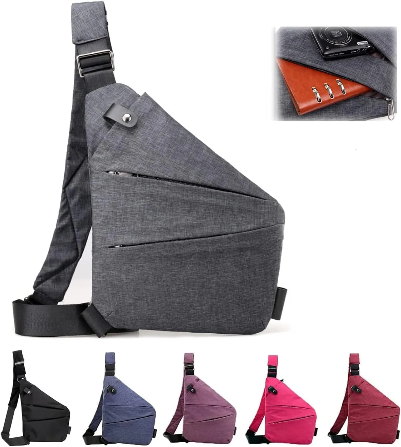 Personal Pocket Bag for Travel, Personal Pocket Bag for Men, Personal Flex Bag, 2023 New Sash Bag