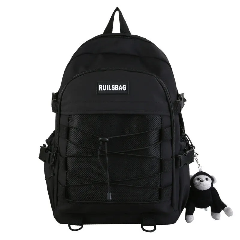 Personality Trend Cross Rope Female College Backpacks