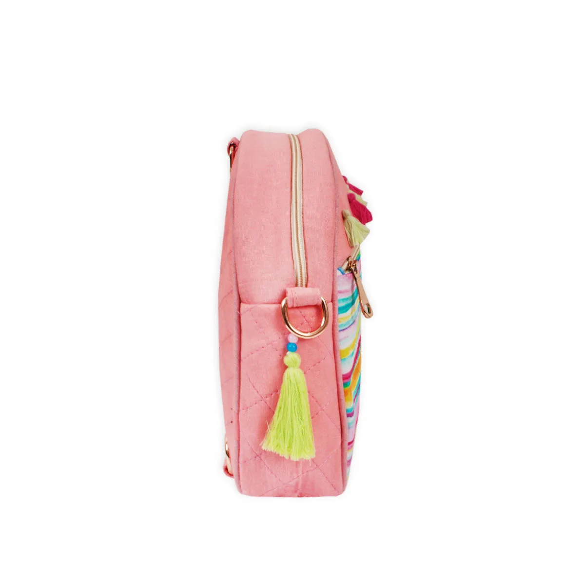 Pink Stripes Backpack