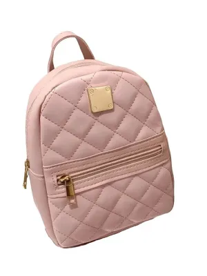 Plaid Pattern Crossbody Backpack