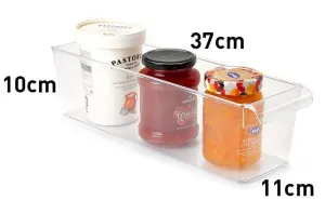 Plastic Forte Fridge Organizer & Drawer No. 10 – Transparent