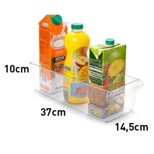 Plastic Forte Fridge Organizer & Drawer No. 12 – Transparent