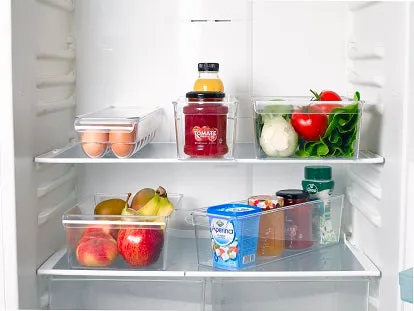 Plastic Forte Fridge Organizer & Drawer No. 12 – Transparent