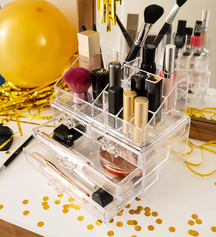 Plastic Forte Makeup / Jewelry Organizer with Drawers Nº 7